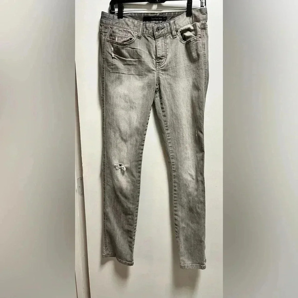 Calvin Klein Straight leg Grey Jeans 100% Cotton - Picture 1 of 4